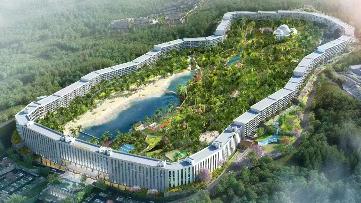 94台东芝电梯助力河北“小三亚”！解码西部长青标杆工程的品质之选